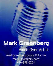 Mark Greenberg Voice Over Artist